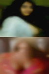 Nude woman having with