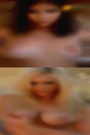 Naked girls swinging golf club